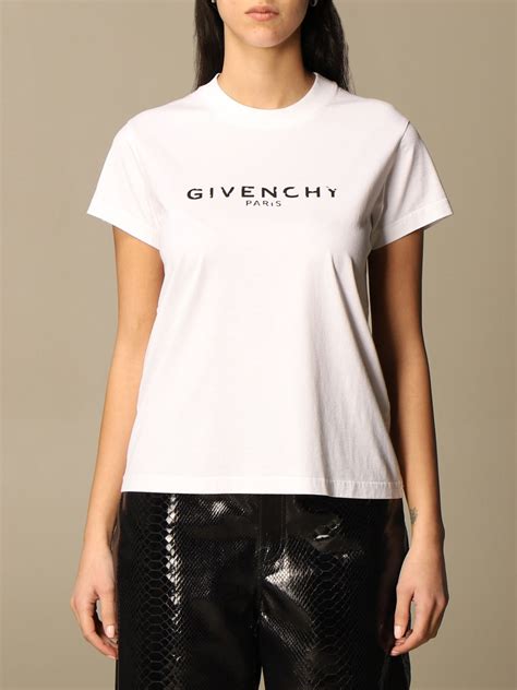 women givenchy tshirt|givenchy cropped t shirt.